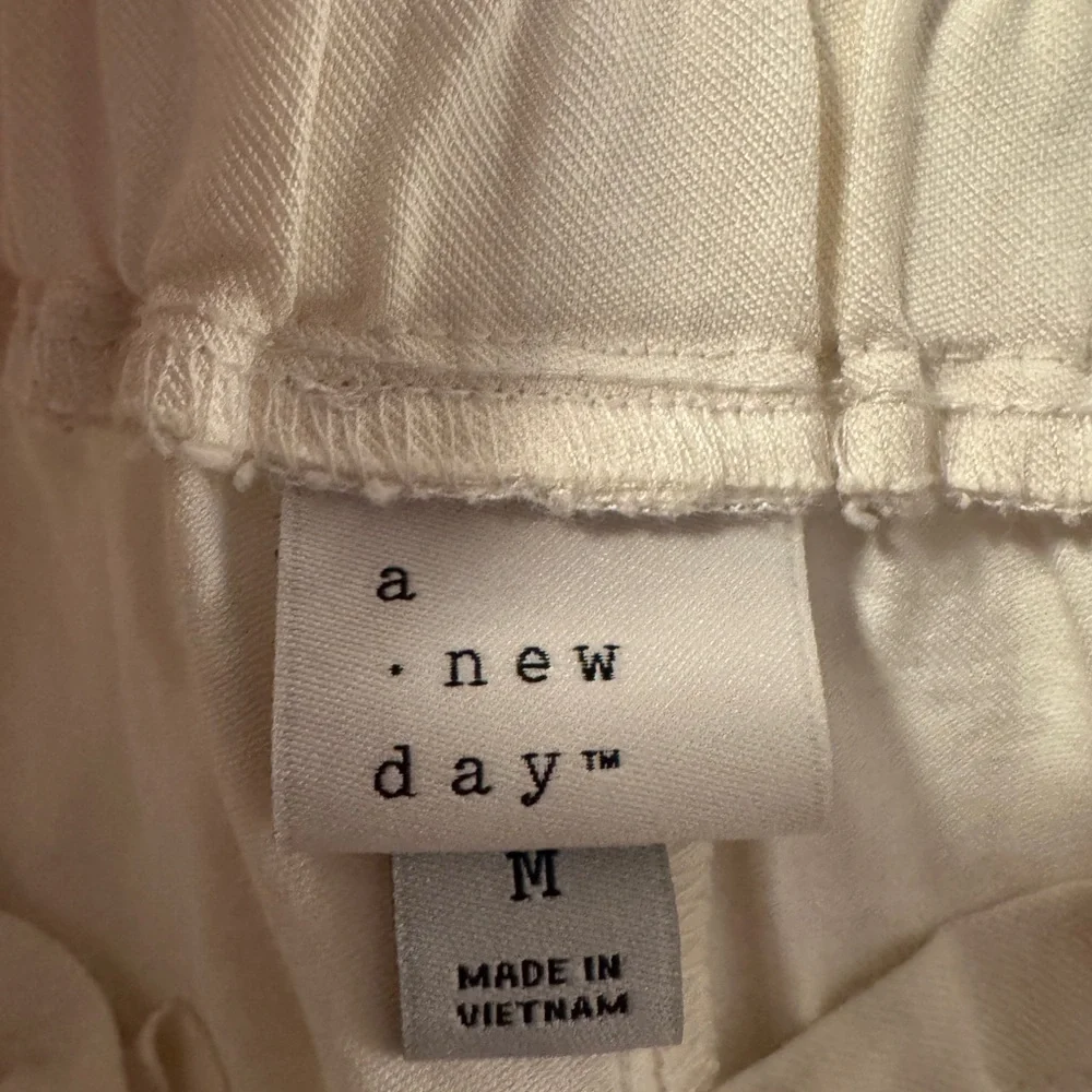 a new day Cream Cargo Pants with Pockets
